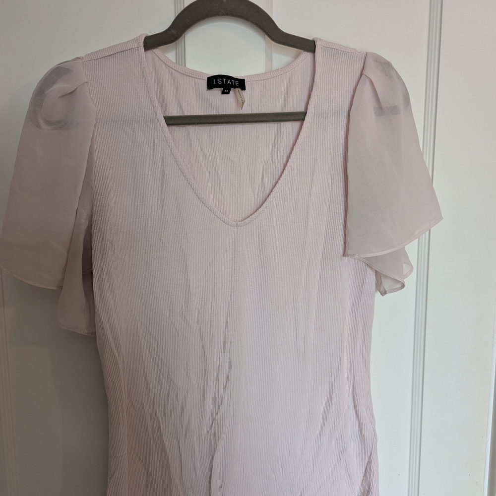 1. State Pink Blouse